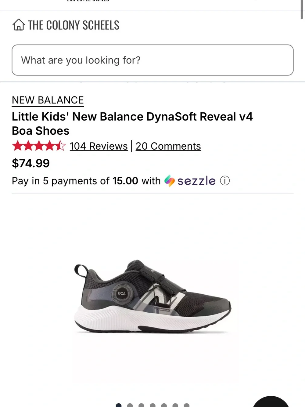 Brand new New Balances kids 11.5